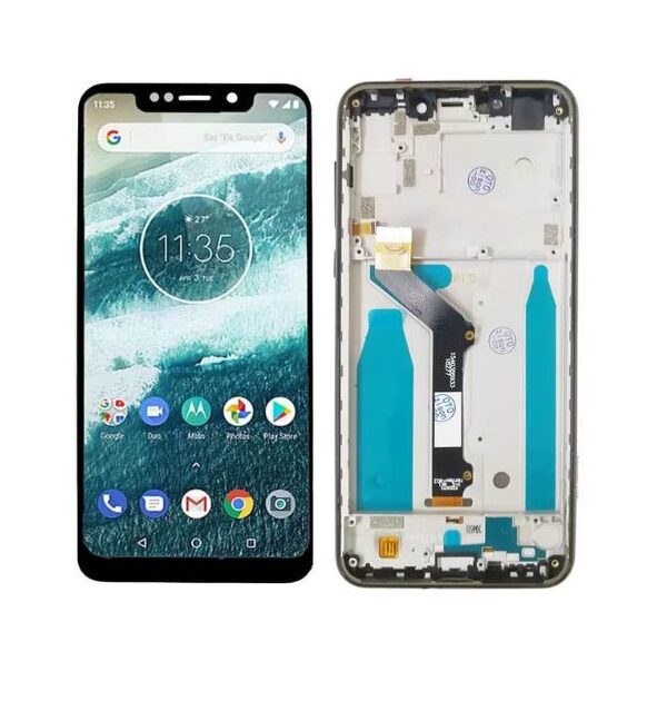 Display Pantalla Marco para Moto One