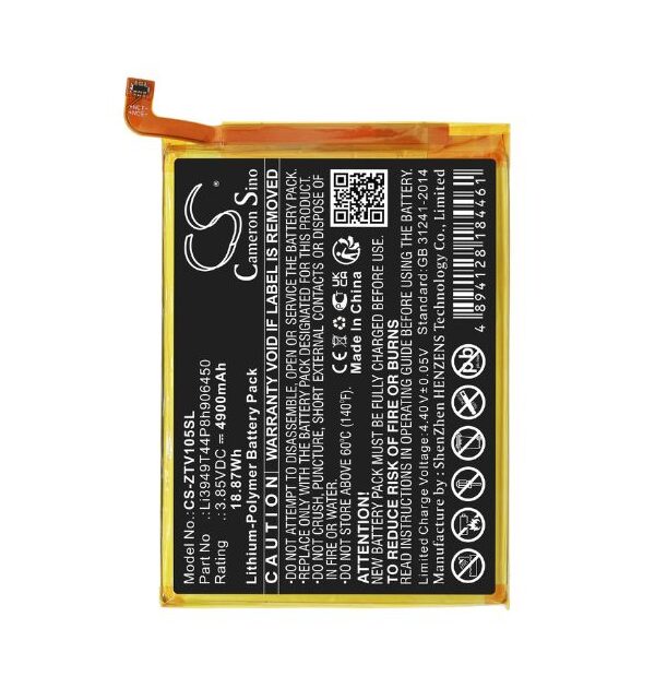 Batería para ZTE V30 Li3949T44P8H906450