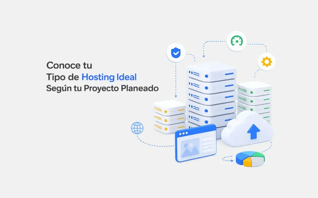 Conoce tu Tipo de Hosting Ideal Según tu Proyecto Planeado